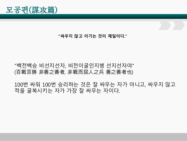 손자병법, 모공편